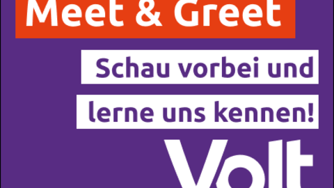 Meet & Greet Volt Ingolstadt-Eichstätt