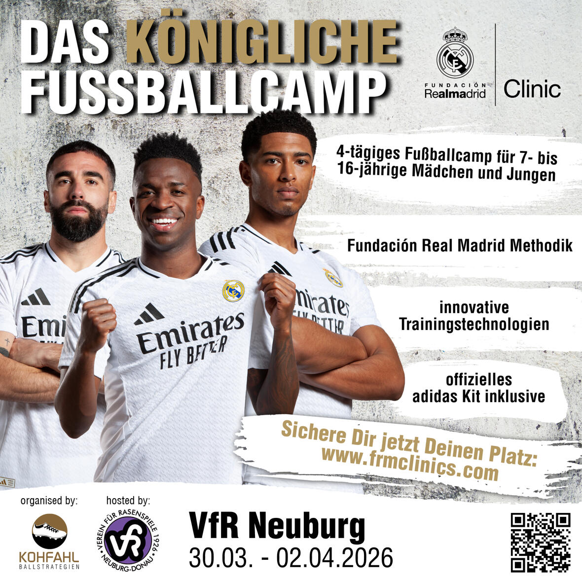 Das königliche Fußballcamp in Neuburg an der Donau