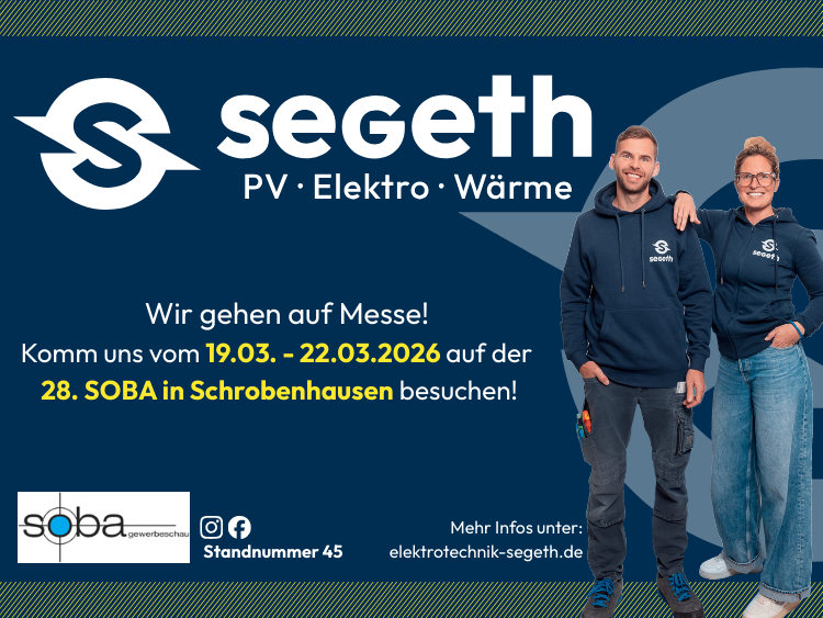 Segeth auf der SOBA.