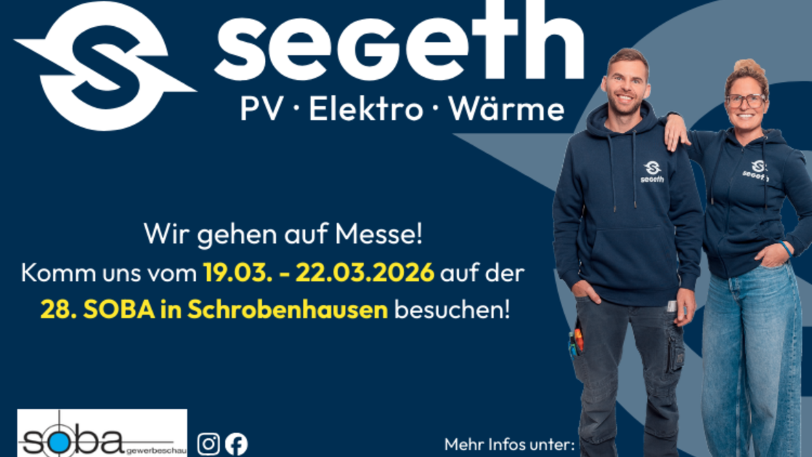 Segeth auf der SOBA.