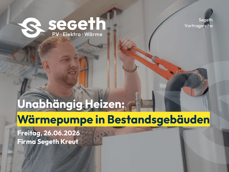Unabhängig Heizen:  Wärmepumpe in Bestandsgebäuden