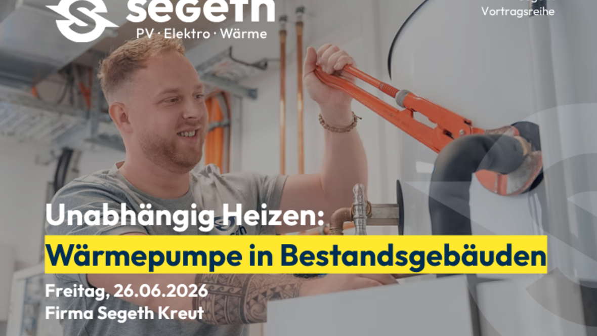 Unabhängig Heizen:  Wärmepumpe in Bestandsgebäuden