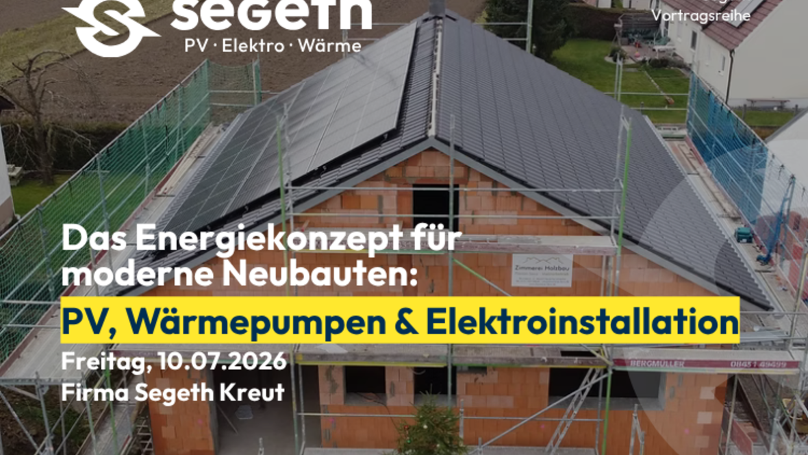 Das Energiekonzept für moderne Neubauten: PV, Wärmepumpen & Elektroinstallation