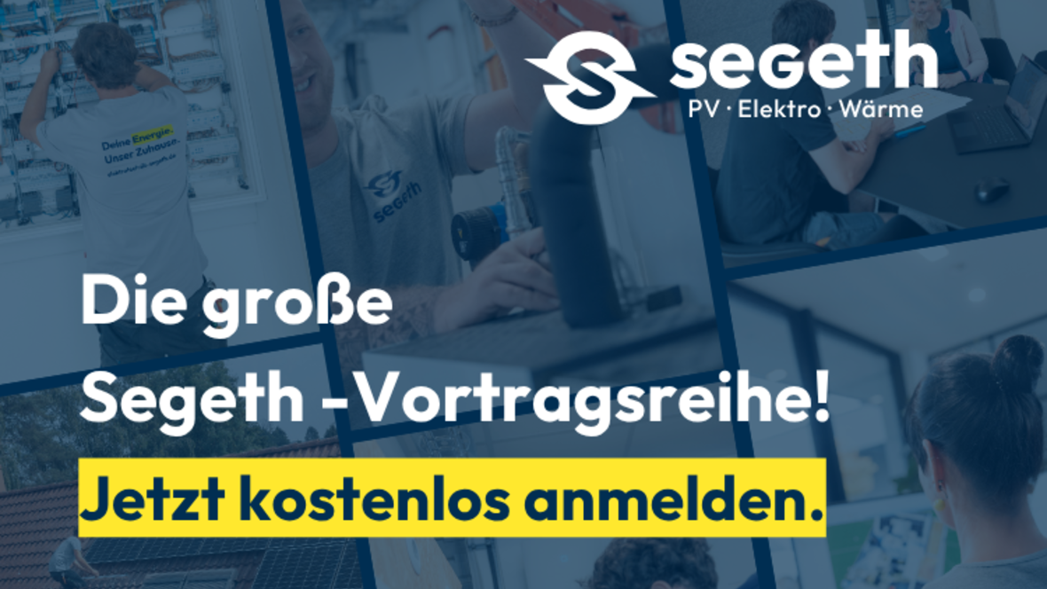 Die große Segeth-Vortragsreihe