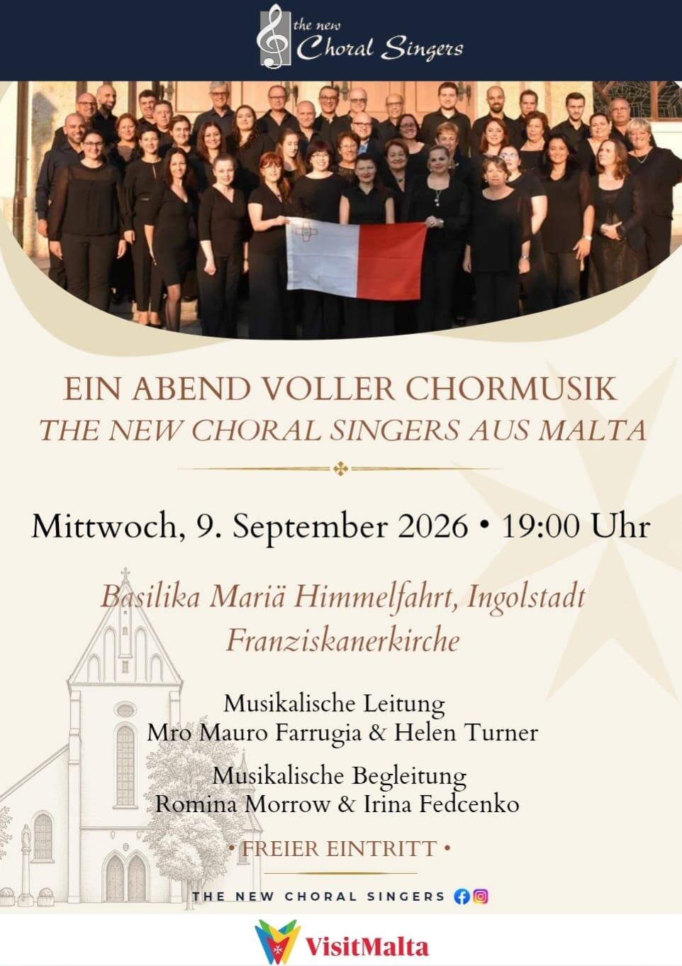 presented by The New Choral Singers