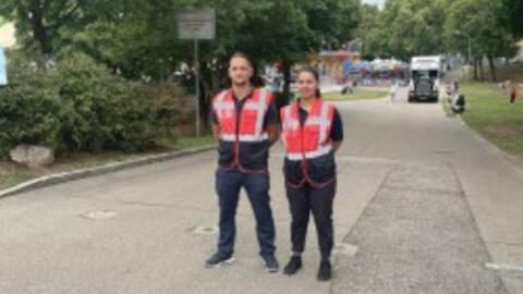 Ordnerdienst der Gräbner Security GmbH bei Outdoor Veranstaltungen