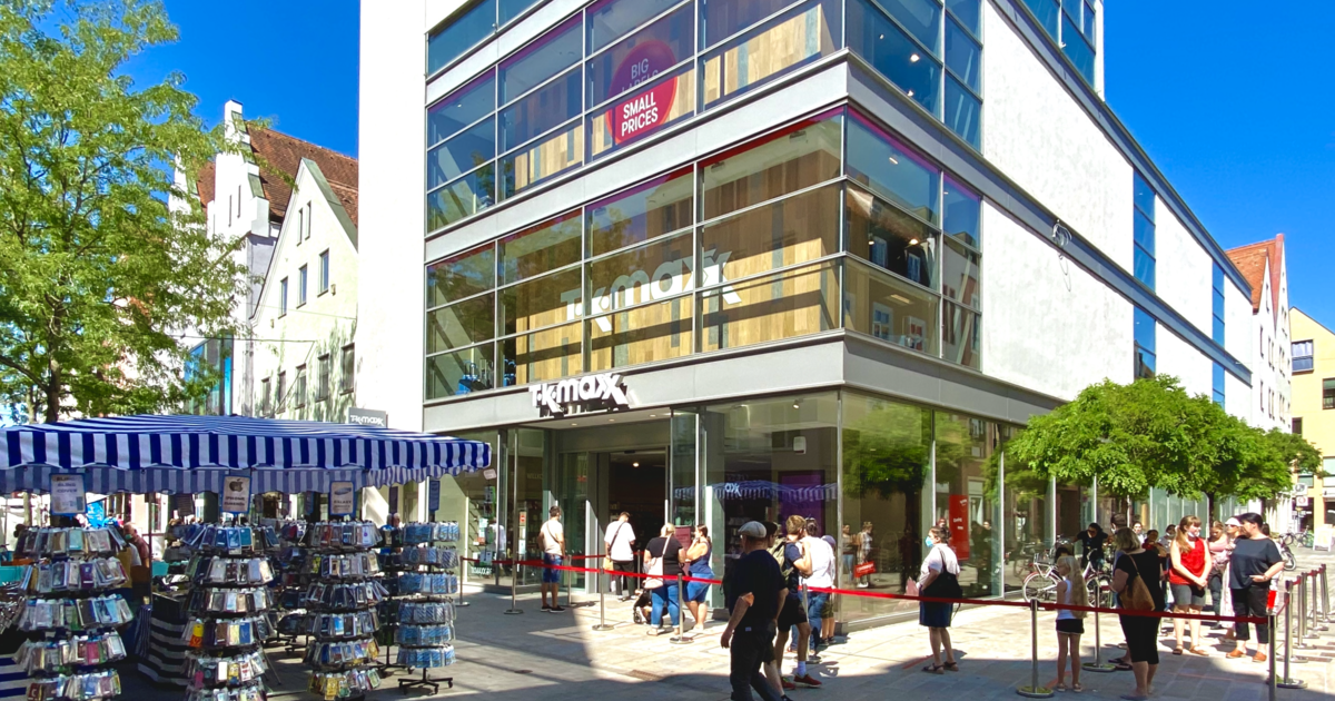 TKMaxx Filiale in der Ingolstädter City REGION INGOLSTADT